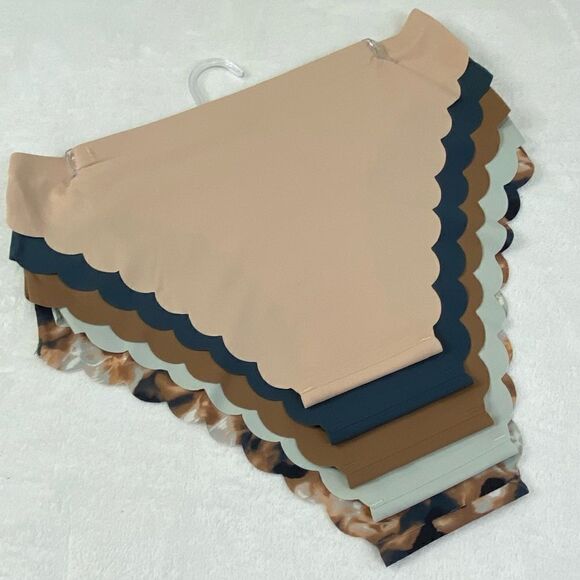 DANSKIN INTIMATES BIKINI PANTIES  - SET OF 5 - Picture 2 of 11